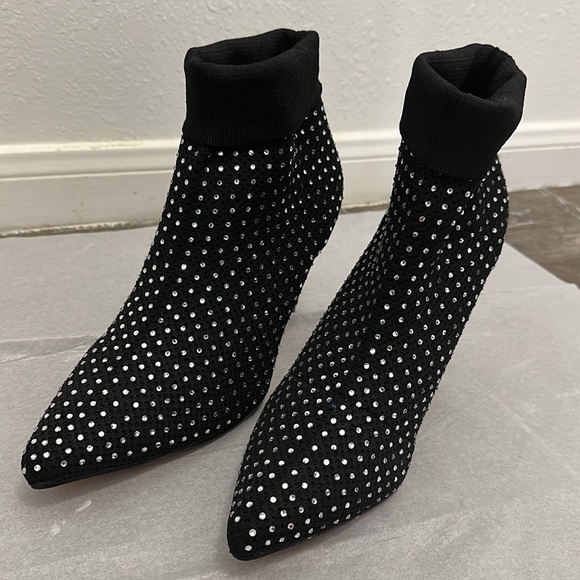 ✨NEW ROUGE RHINESTONE BOOTIES✨ - Picture 4 of 8